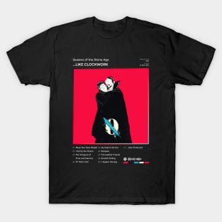 Queens of the Stone Age - ...Like Clockwork Tracklist Album T-Shirt